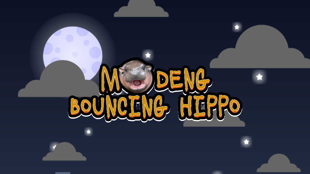 Moo Deng Bouncing Hippo