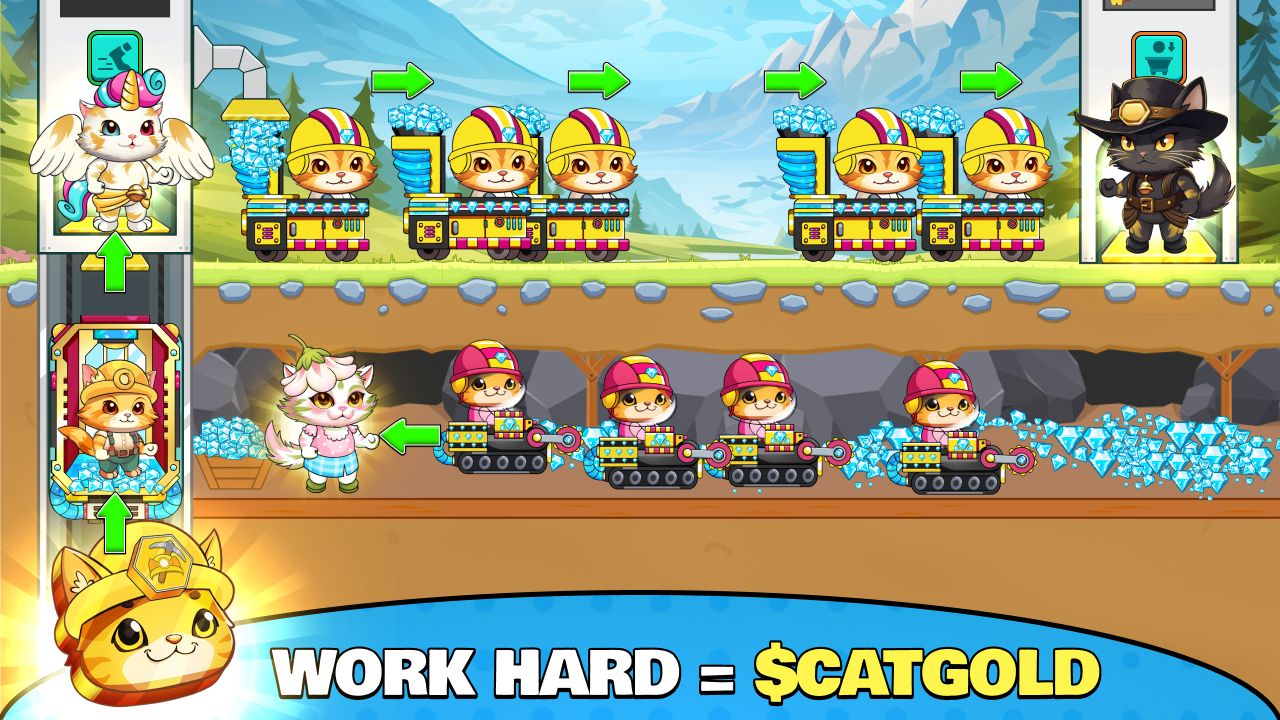 Cat Gold Miner - Banner 3