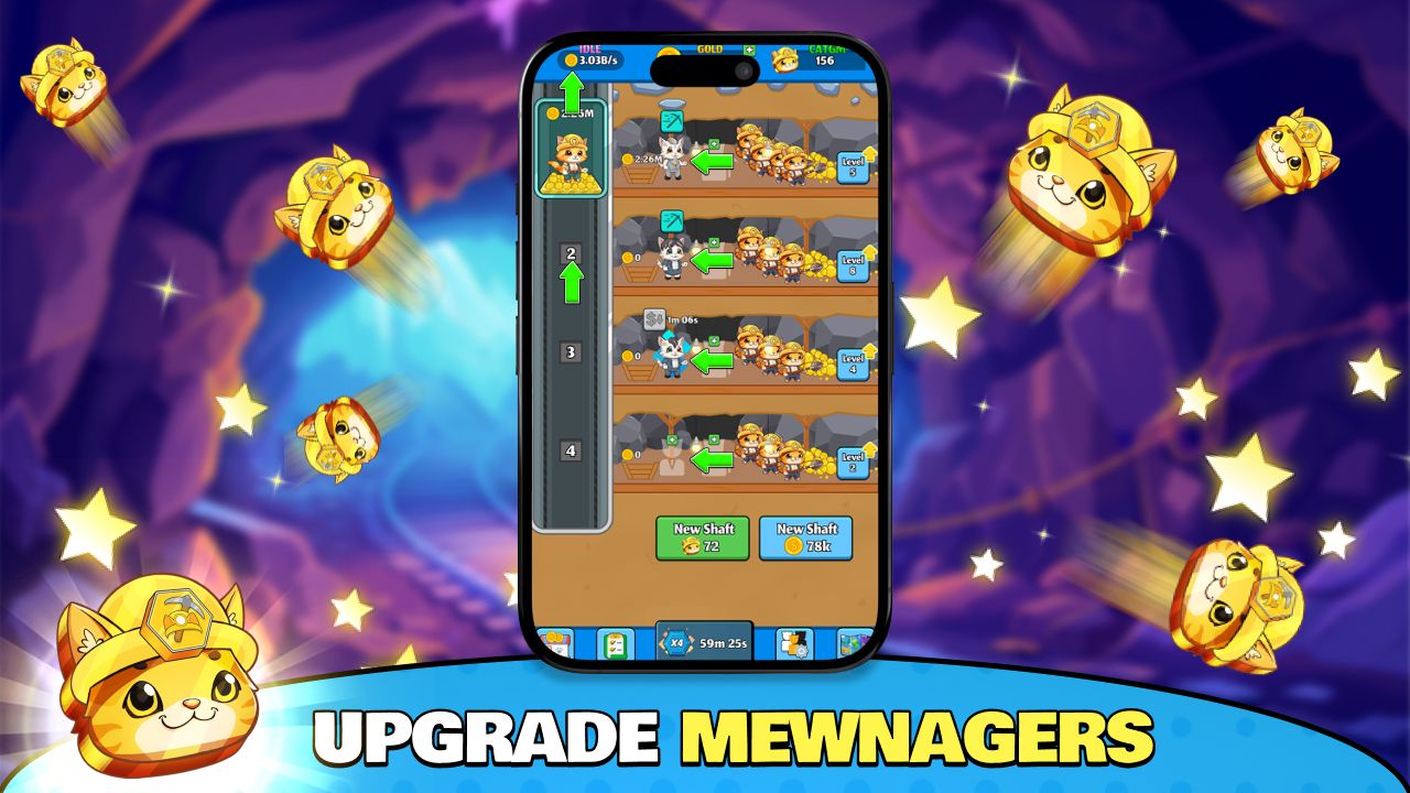 Cat Gold Miner - Banner 6