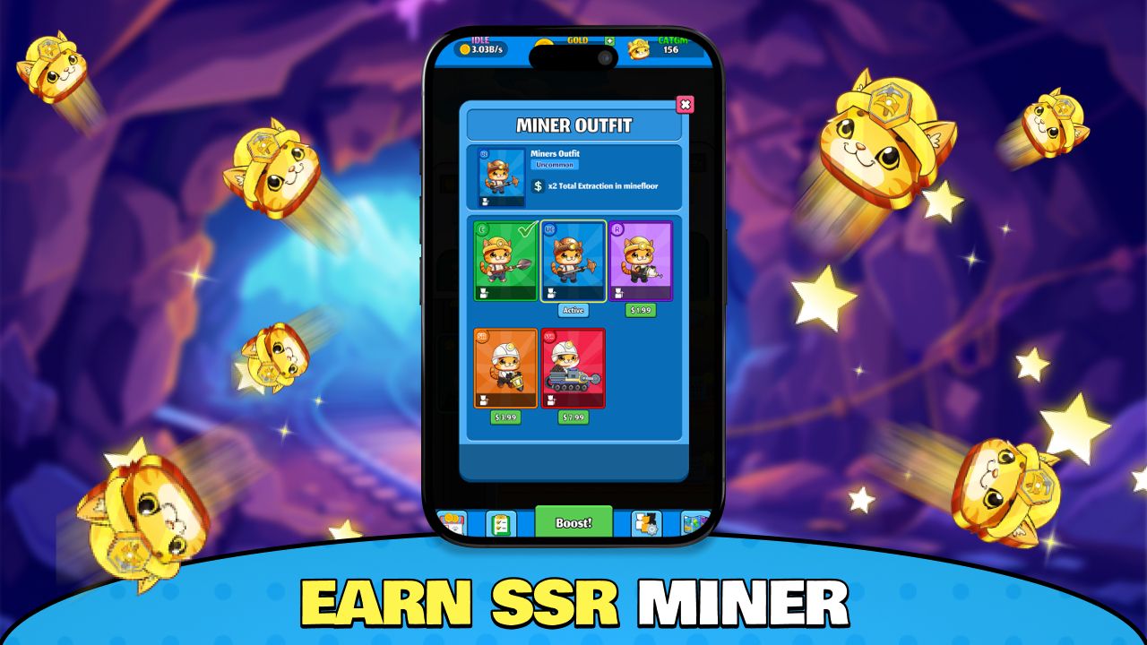 Cat Gold Miner - Banner 7