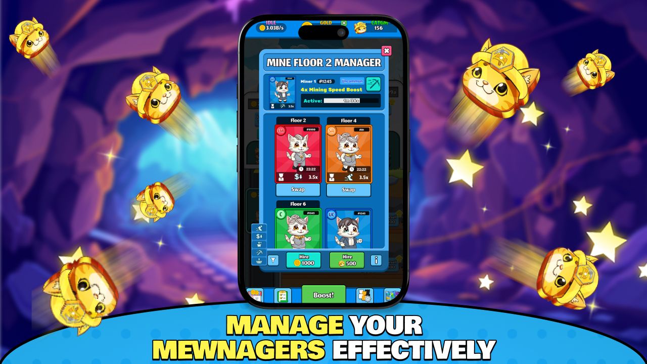Cat Gold Miner - Banner 8