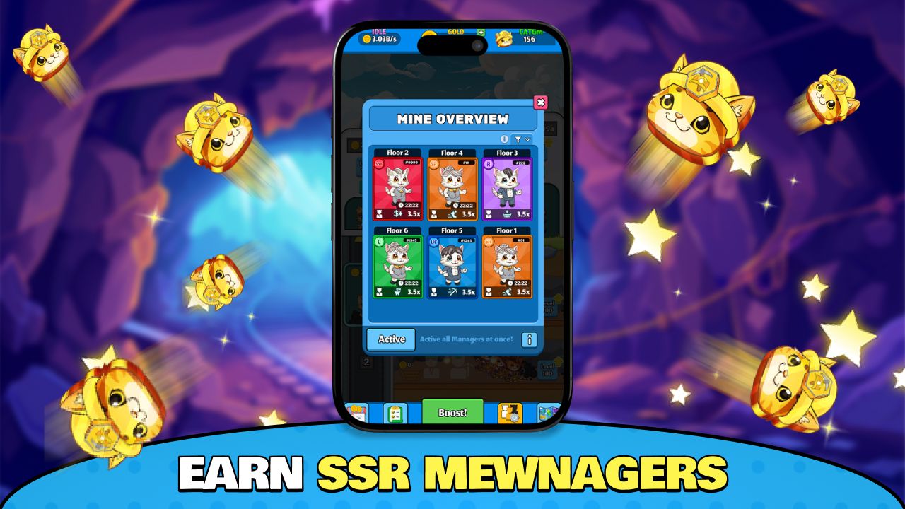 Cat Gold Miner - Banner 9