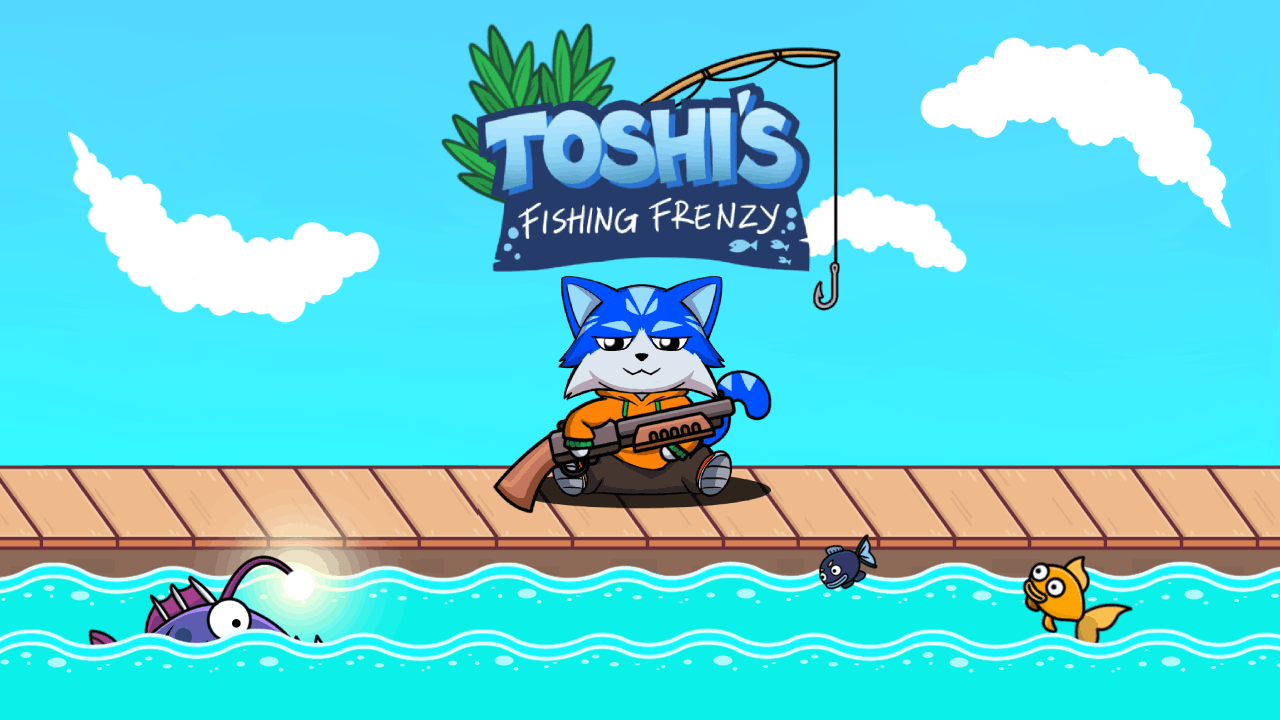Toshi's Fishing Frenzy - Banner 2
