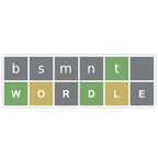 bsmnt Wordle