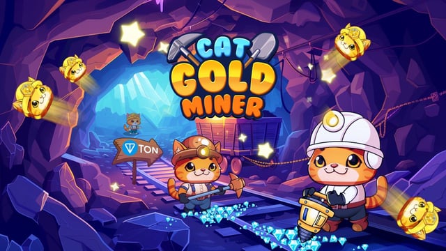 Cat Gold Miner