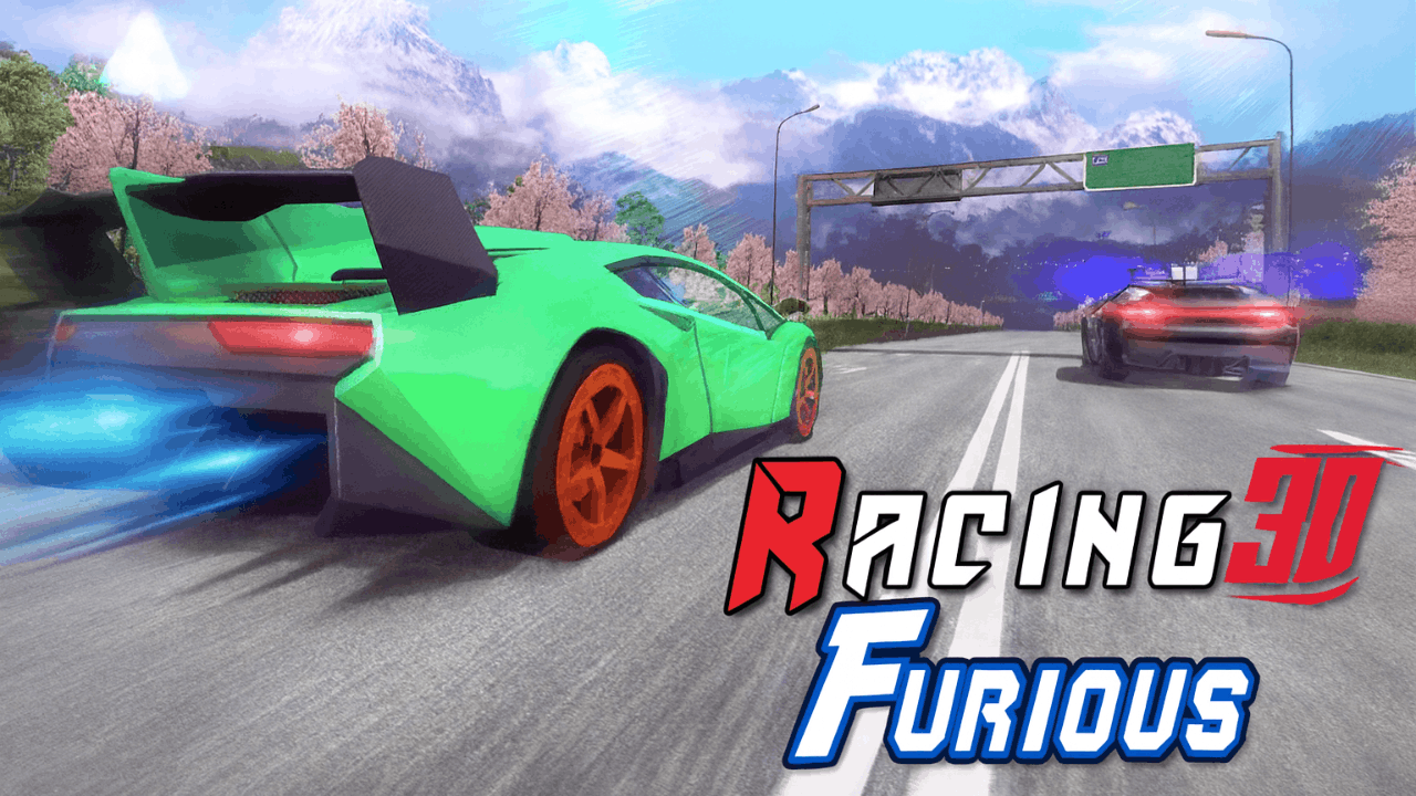 Furious Racing 3d banner