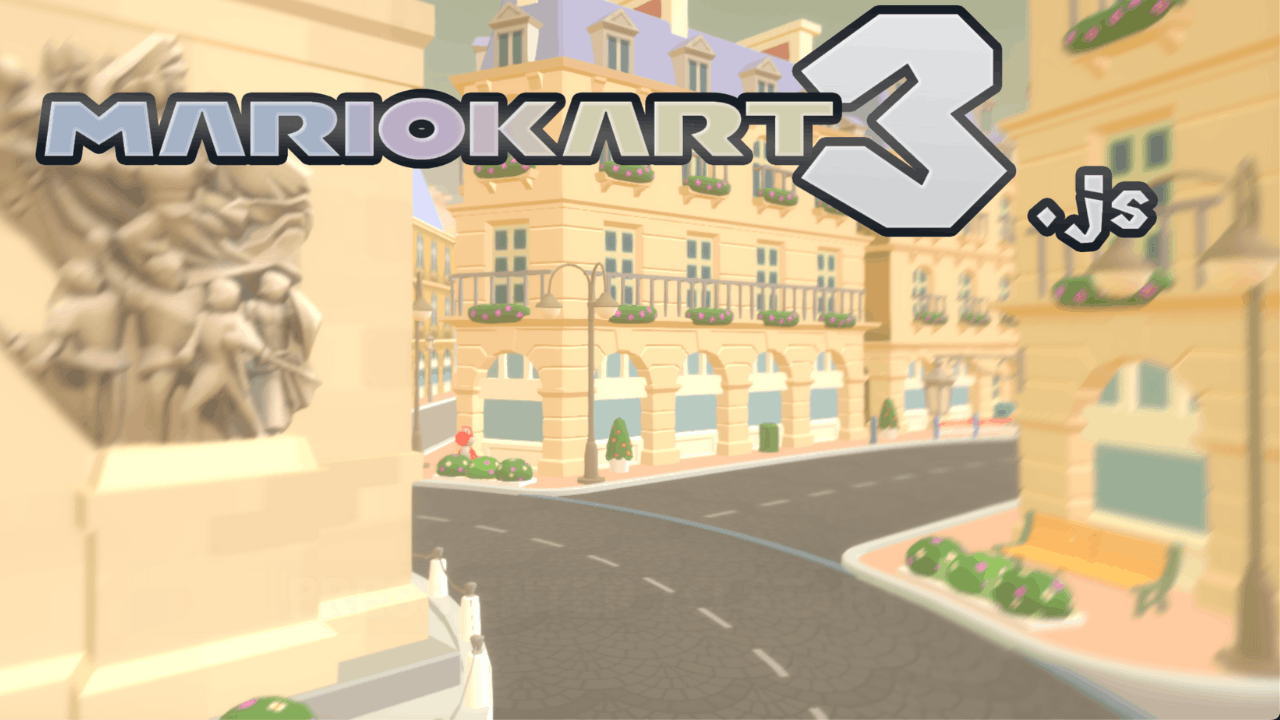 Mario Kart 3JS banner